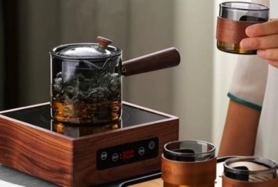 Borosilicate glass teaware