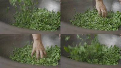 Chinese green tea kill-green process