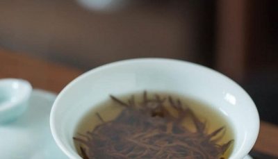 An elegant Jingdezhen Kung Fu tea set, a perfect corporate business gift for a client.