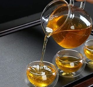 Glass Gong Dao Bei tea color