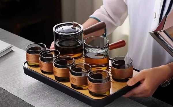 Elegant Gongfu tea set