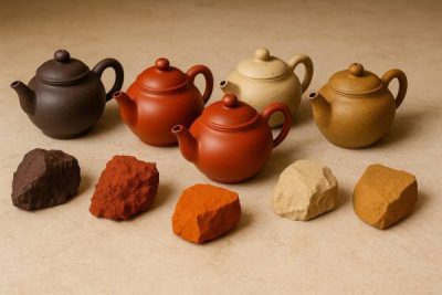Different types of Yixing Zisha clay