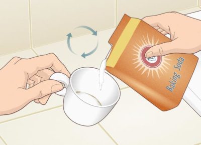 Baking Soda - Tea Stain Removal