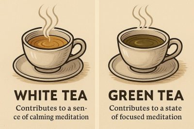 Different teas for meditation